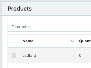 Vue Flex Datatable